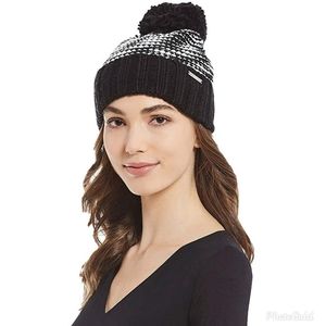 Michael Kors Cable Knit Pom Pom Beanie
